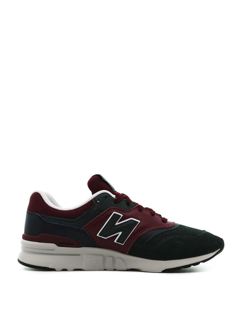 New Balance Cm997 Hwa Verdes Y Granates Hombre