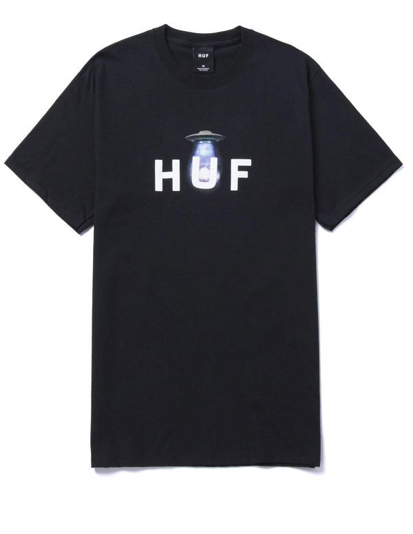 HUF Abducted Black Men's T-shirt