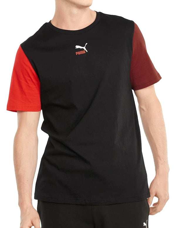 Puma CLSX Black and Red Men's T-Shirt 531615-01