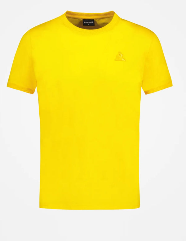 Camiseta Le Coq Sportif Essentiels Amarilla Hombre