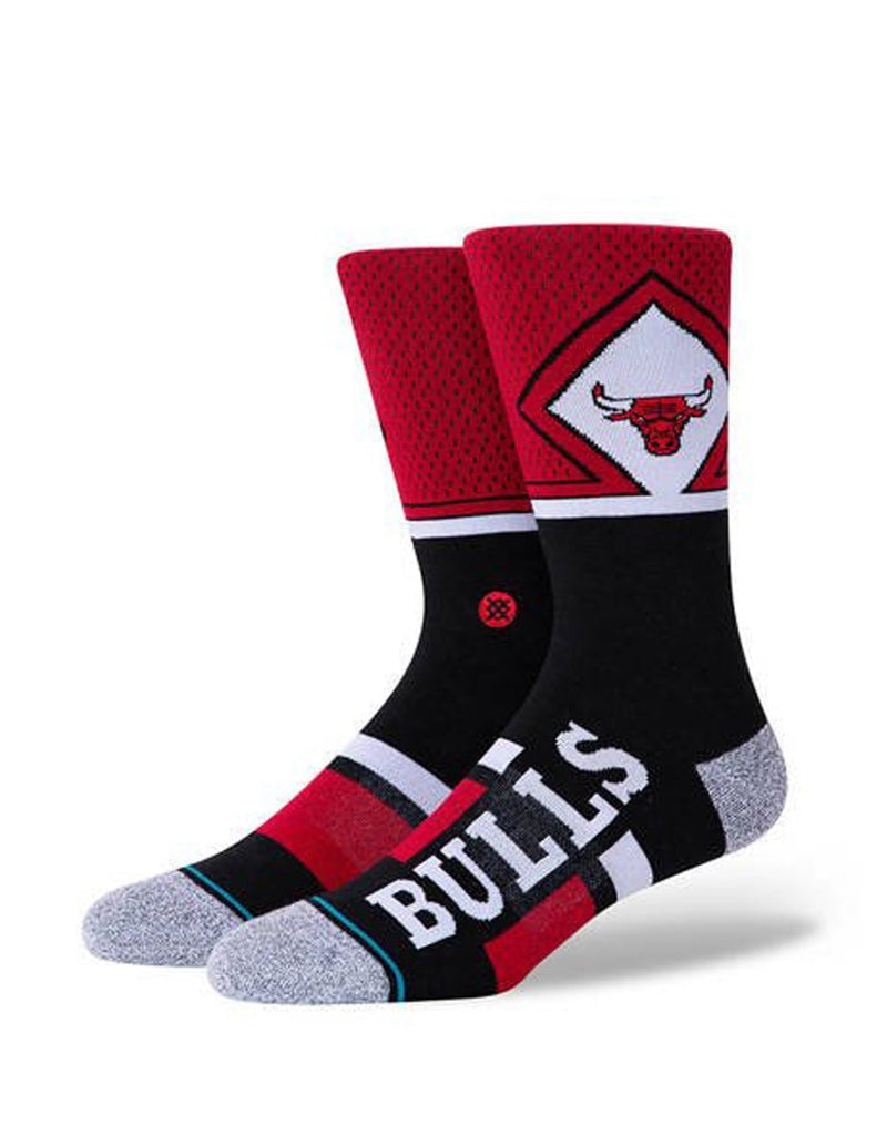 Calcetines Stance Chicago Bulls Rojos y Negros Unisex
