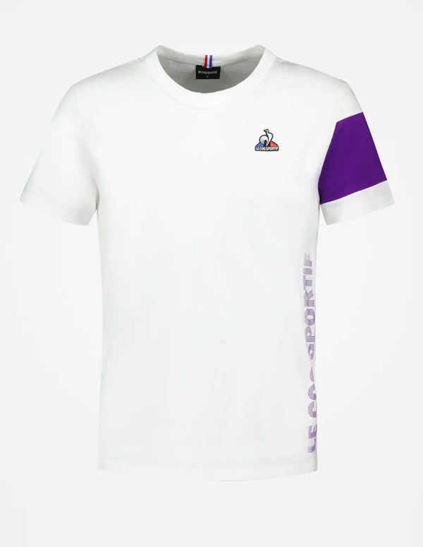 Camiseta Le Coq Sportif Saison Blanca Unisex