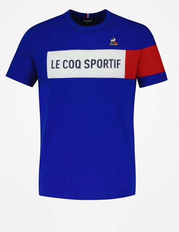 Camiseta Le Coq Sportif Tricolore Azul Unisex