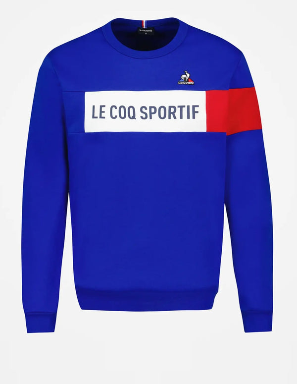 Sudadera Le Coq Sportif Tricolore Azul Unisex