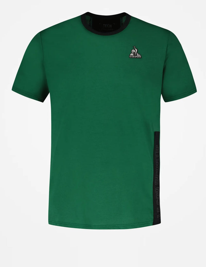 Camiseta Le Coq Sportif Tech Verde Hombre