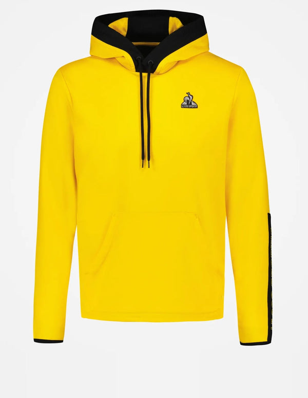 Sudadera con Capucha Le Coq Sportif Tech Amarilla Hombre