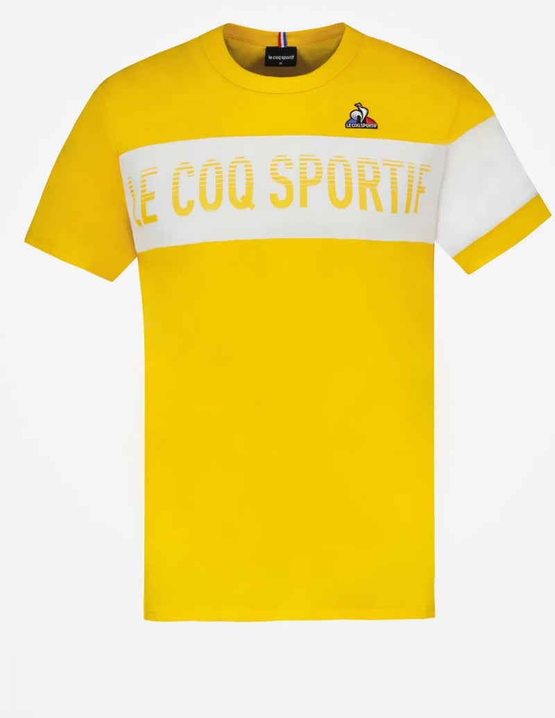 Camiseta Le Coq Sportif Essentiels Amarilla Unisex