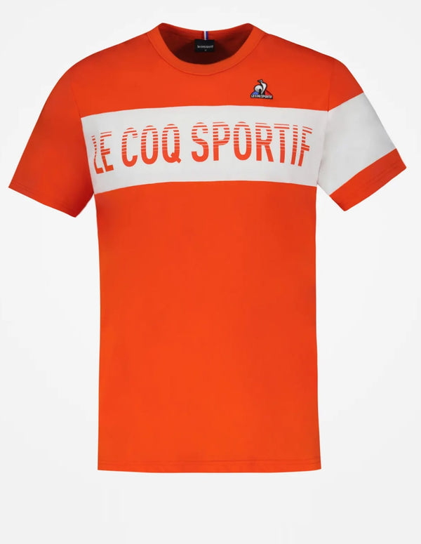 Camiseta Le Coq Sportif Essentiels Naranja Unisex