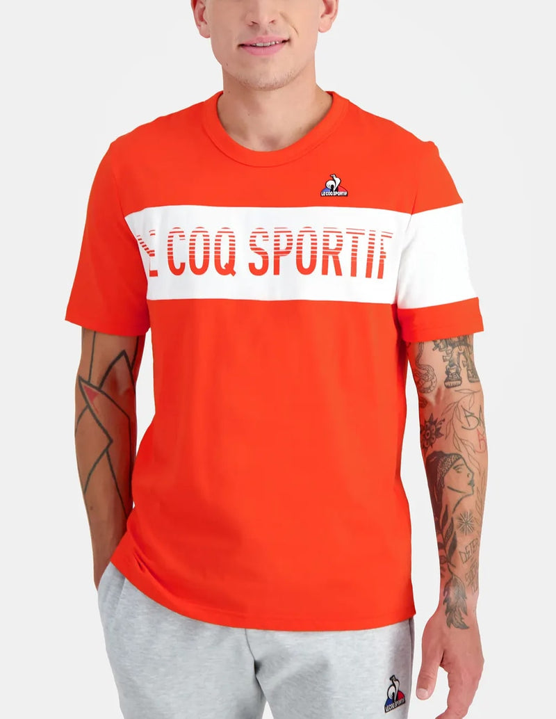 Camiseta Le Coq Sportif Essentiels Naranja Unisex