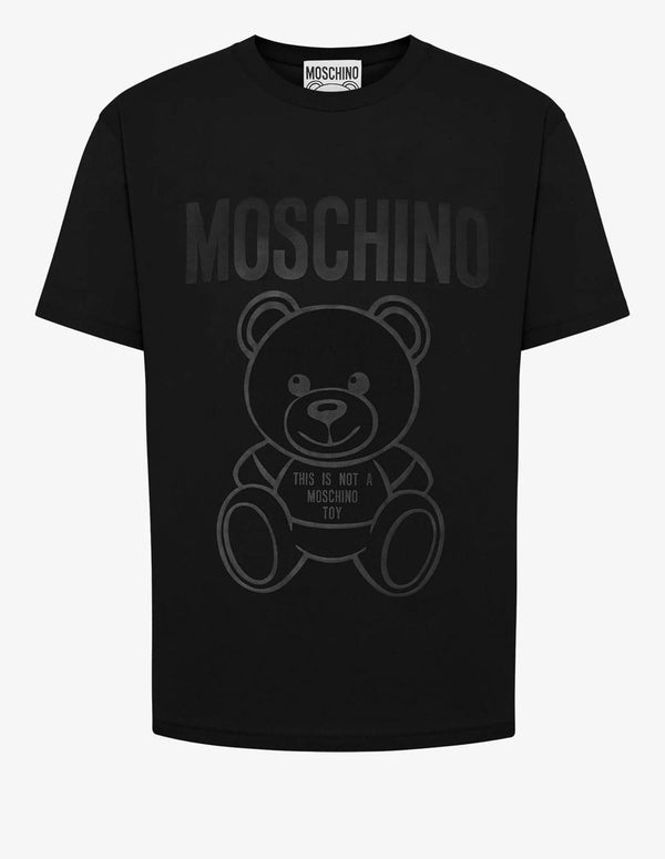 Camiseta Moschino Couture Teddy Bear Negra Hombre