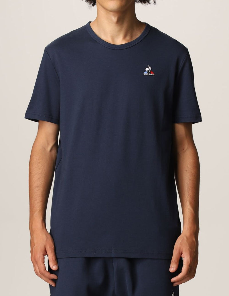 Camiseta Le Coq Sportif Essentiels con Logo Azul Marino Hombre