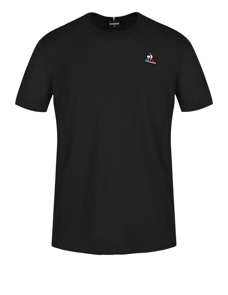 Camiseta Le Coq Sportif Essentiels con Logo Negra Hombre