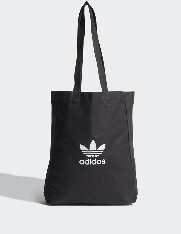 Bolso adidas Shopper con Cierre con Velcro Negro 12x35x43cm Unisex