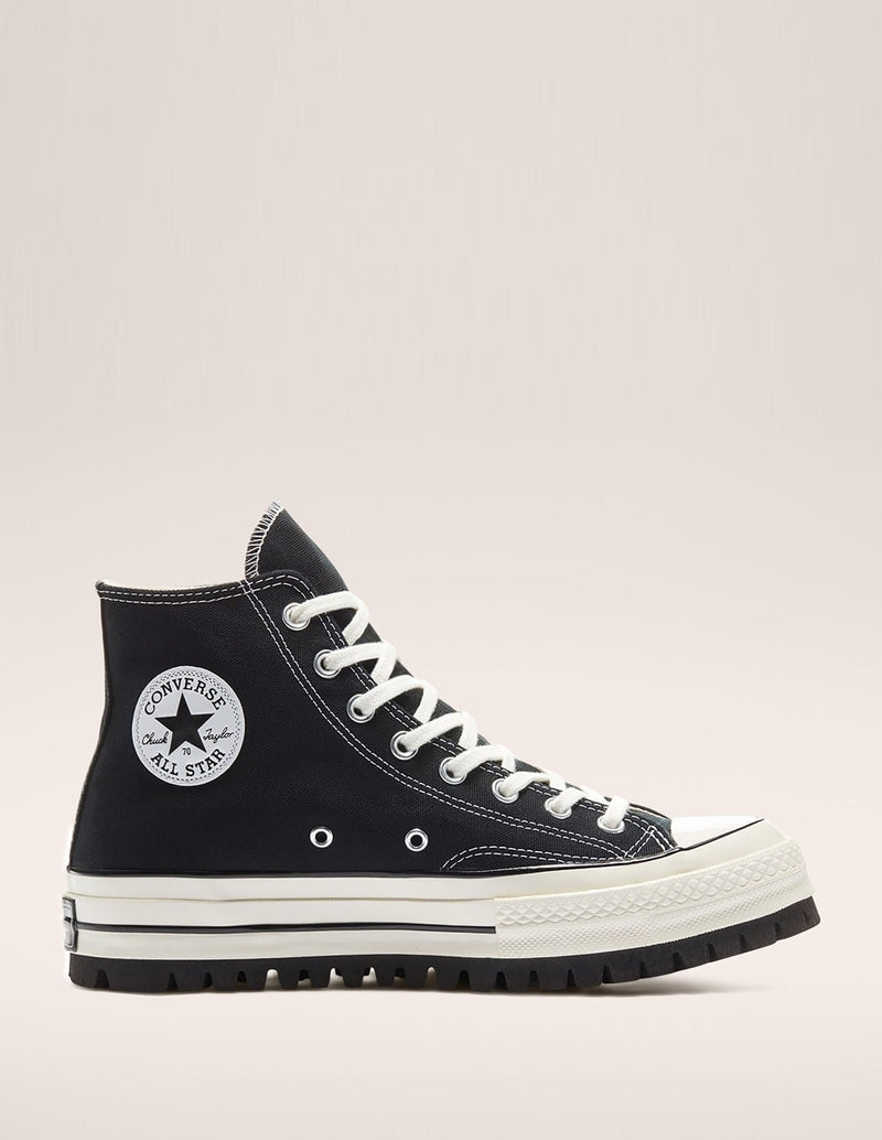 Converse Trek Chuck 70 Negras y Blancas Mujer