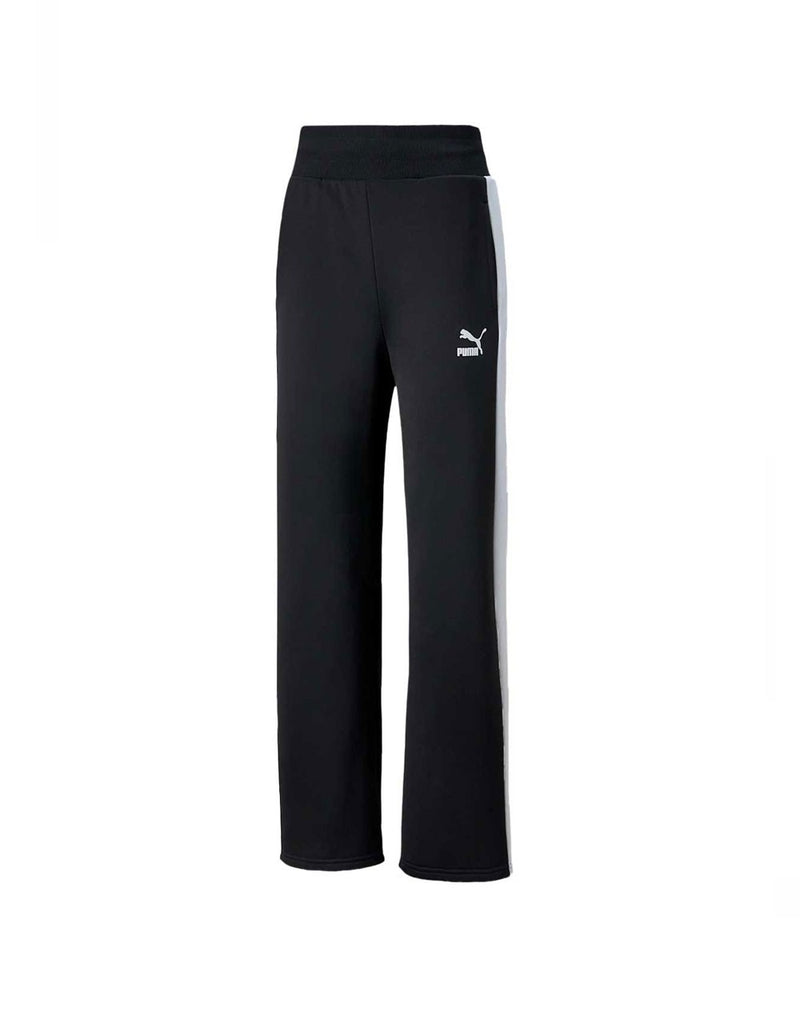 Women's Straight Puma Pants with Stripes on the Sides