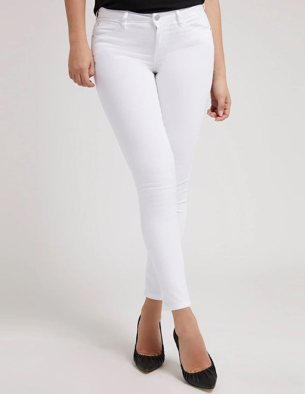 GUESS Curve X Tight White Women's Pants