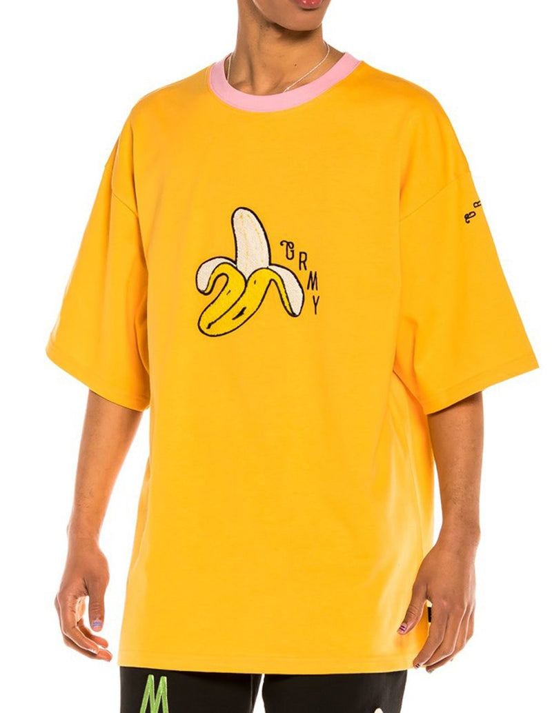 Grimey Jungle Punch Yellow Men's T-Shirt