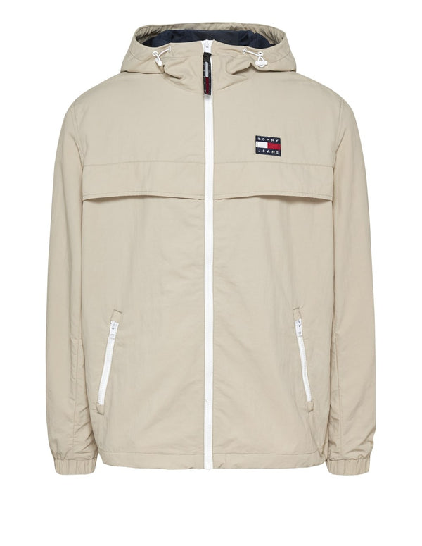 Cortavientos Tommy Jeans Chicago Beige Hombre