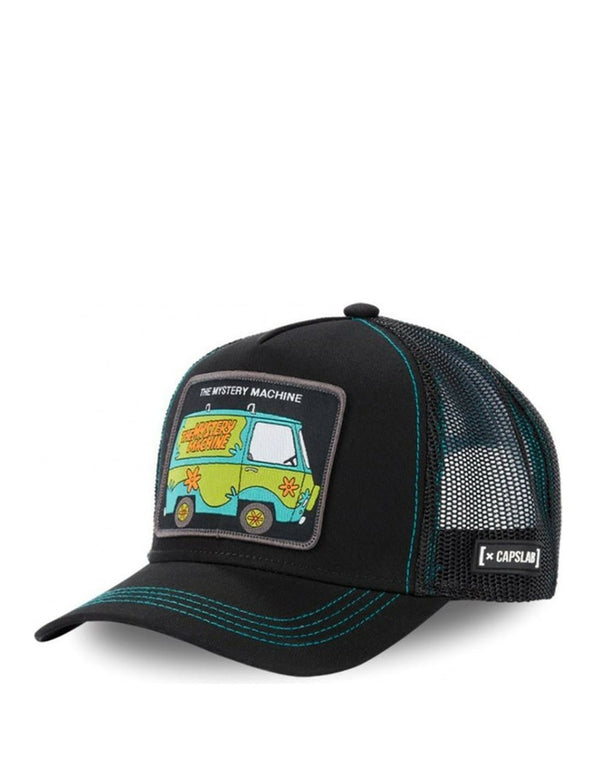 Gorra Capslab The Mystery Machine Scooby-Doo Negra Unisex