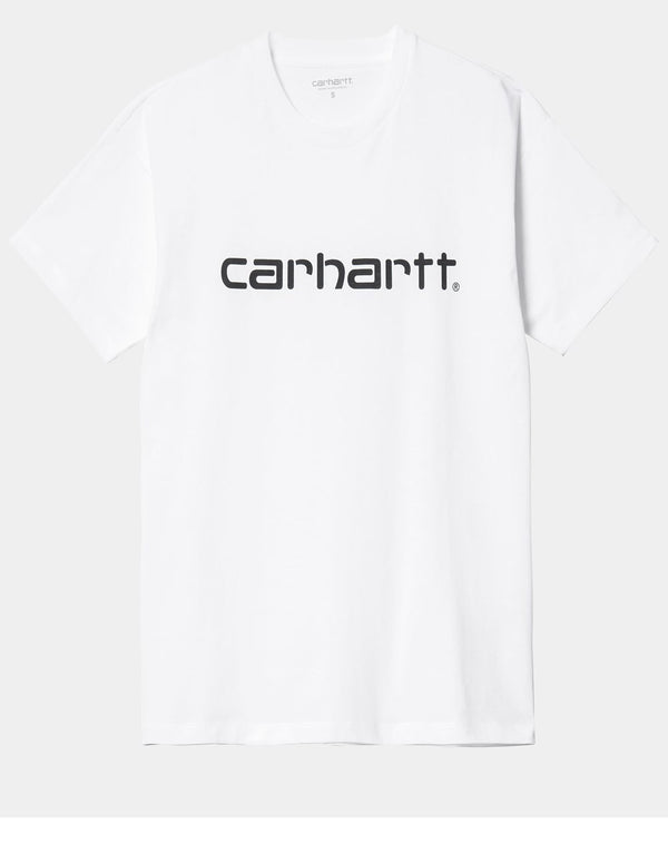 Carhartt WIP Logo T-shirt White Women