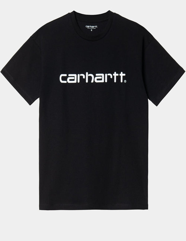 Carhartt WIP Logo T-shirt Black Women