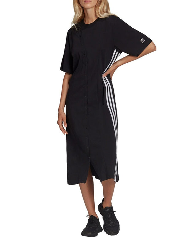 adidas Short Sleeve Black Women's Dress