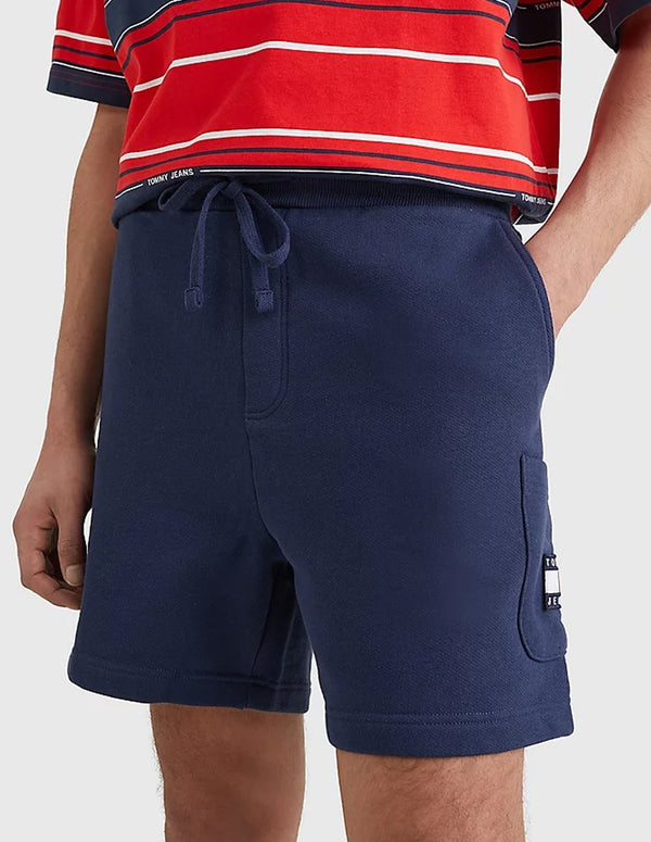 Tommy Jeans Cargo Shorts with Pocket Patch Navy Blue for Men