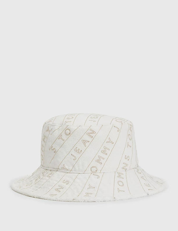 Sombrero Tommy Jeans Item Blanco Mujer