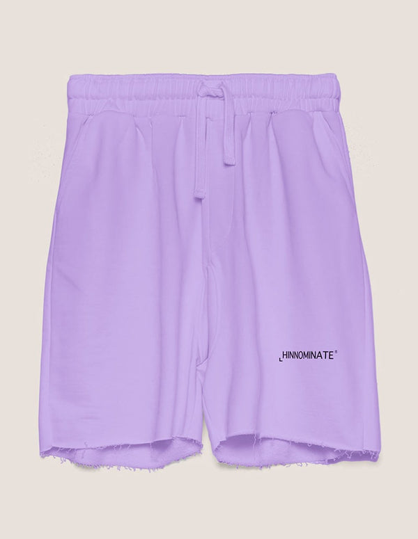 Hinnnominate Shorts with Purple Logo Men