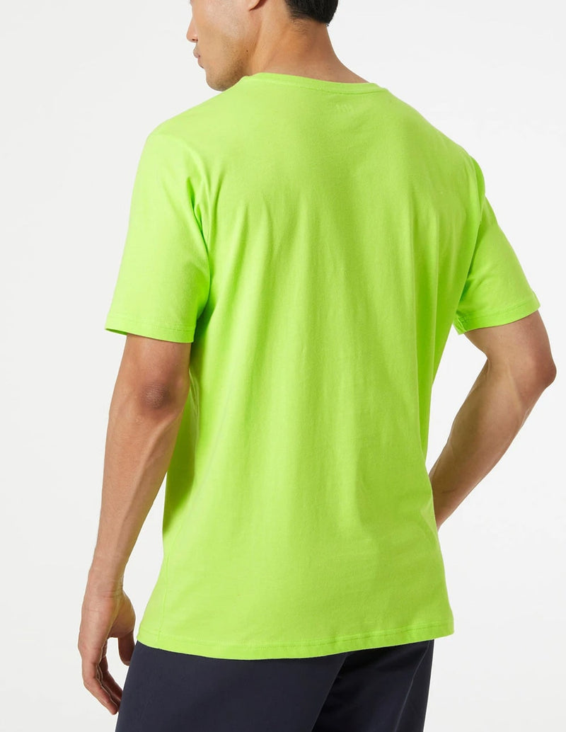 Camiseta Helly Hansen con Logo Verde Hombre 33979-395  Comprar Online en  Capitán Siroco – Capitan Siroco