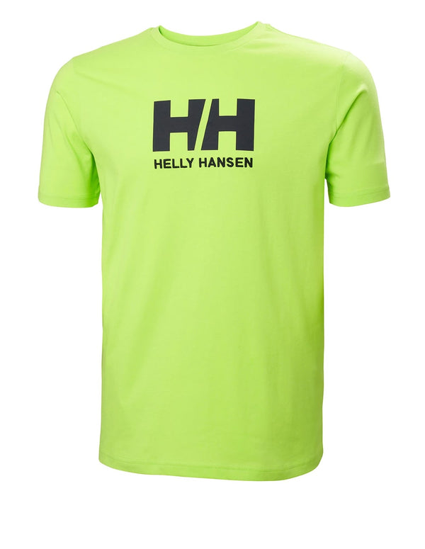 Camiseta Helly Hansen con Logo Verde Hombre