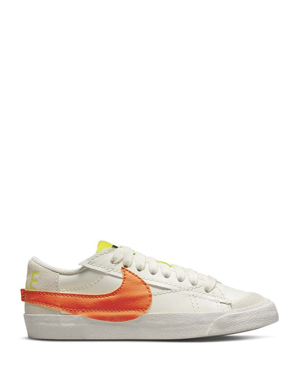 Nike Blazer Low 77 Jumbo Blancas y Naranjas Unisex