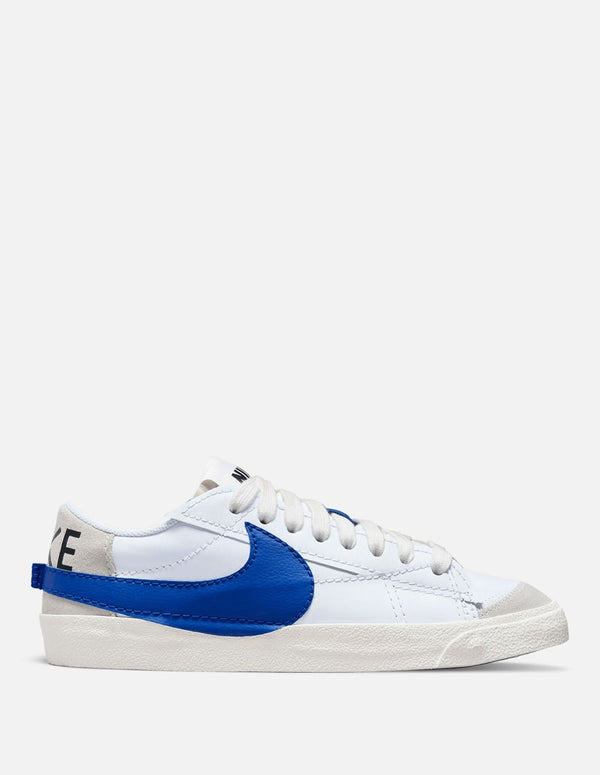 Nike Blazer Low 77 Jumbo Blancas y Azules Hombre