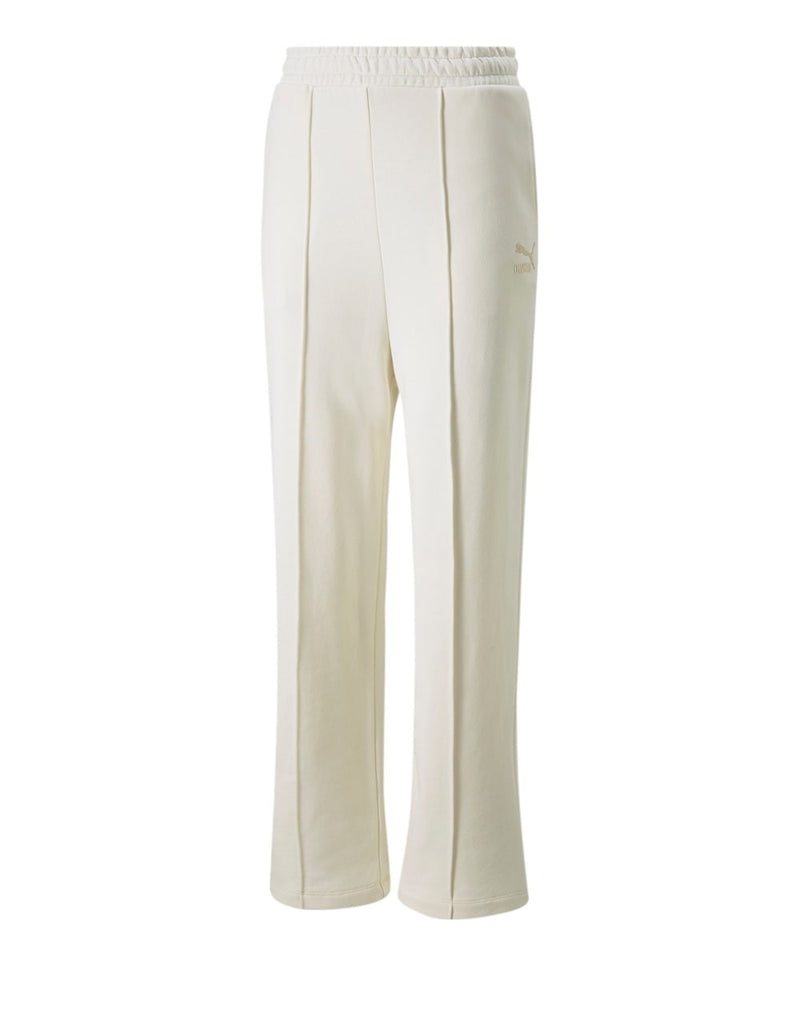 Pantalón Puma Classics Stright Blanco Mujer