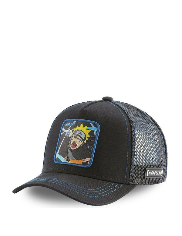 Gorra Capslab Naruto Uzumaki Rasengan Negra Unisex