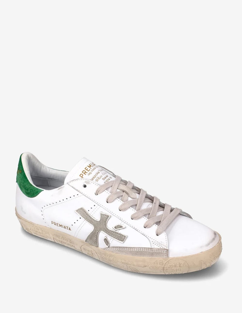 Premiata Steven 5247 Blancas y Verdes Hombre