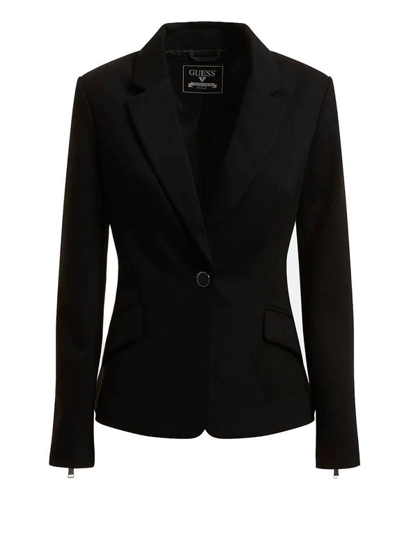 GUESS Blazer with Zip on the Black Sleeve for Women