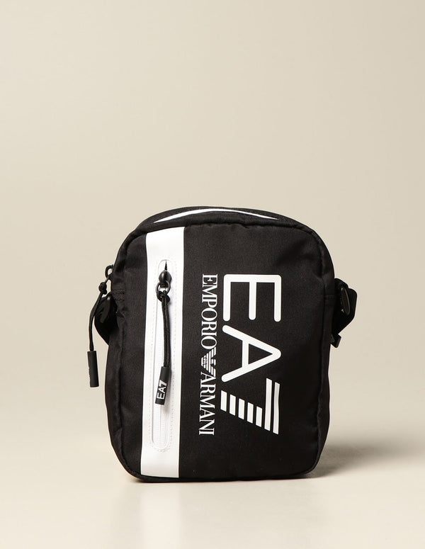 Bolso Bandolera Emporio Armani EA7 Negro 20x16x4 cm Hombre