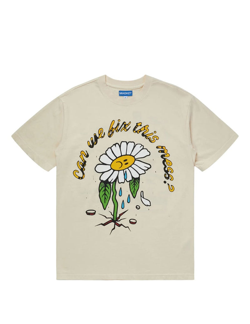 Camiseta MARKET The Roots Beige Hombre