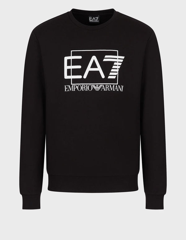 Sudadera Emporio Armani EA7 Visibility Negra Hombre 3RPM60PJ05Z11200 NEGRO