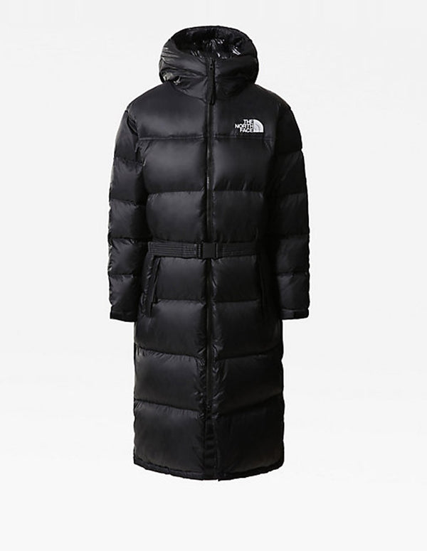 The North Face Nuptse Parka with Black Belt Woman