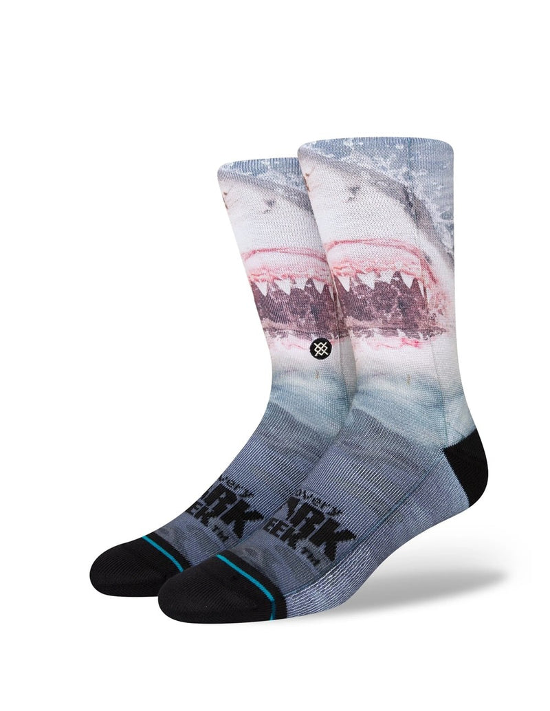 Calcetines Stance x Shark Week Pearly Azules Unisex