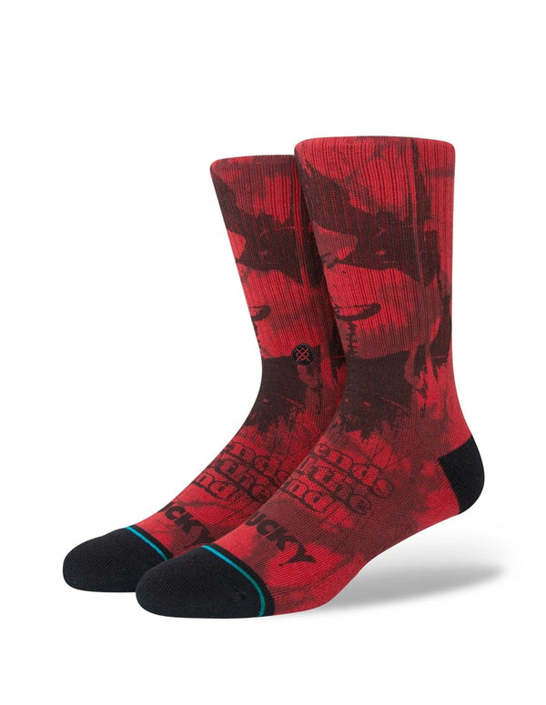 Calcetines Stance Wanna Play Rojos y Negros Unisex