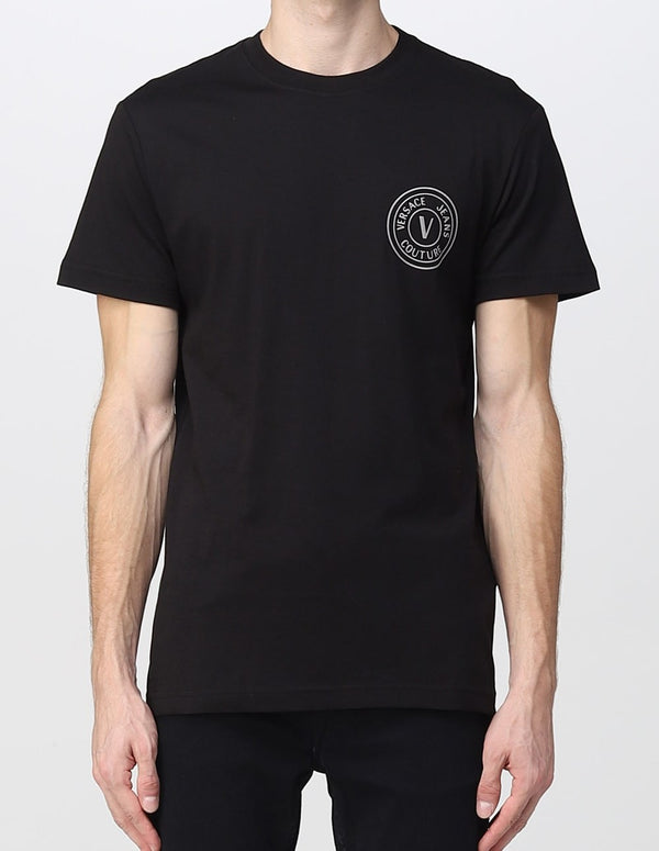 Versace Jeans Couture T-shirt with Black Logo for Men