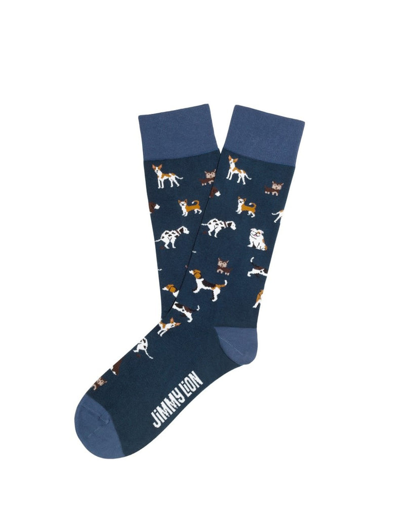 Calcetines Jimmy Lion Dogs Azules Unisex