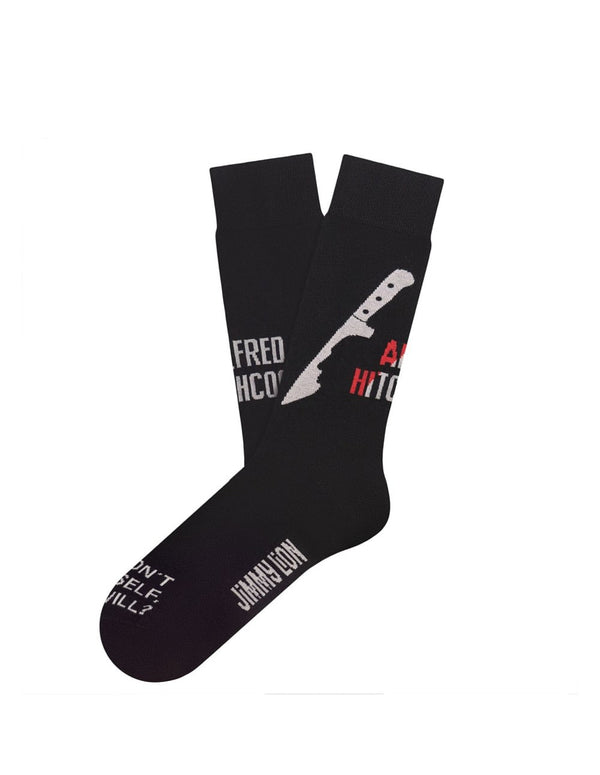 Calcetines Jimmy Lion Hitchcock Knife Negros Unisex