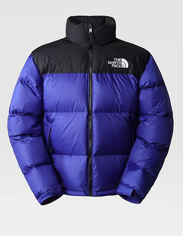 The North Face 1996 Retro Nuptse Blue and Black Men's Down Jacket