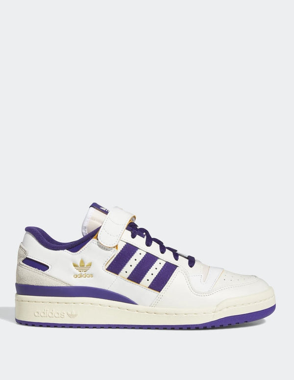 adidas Forum 84 Low Blancas y Moradas Unisex