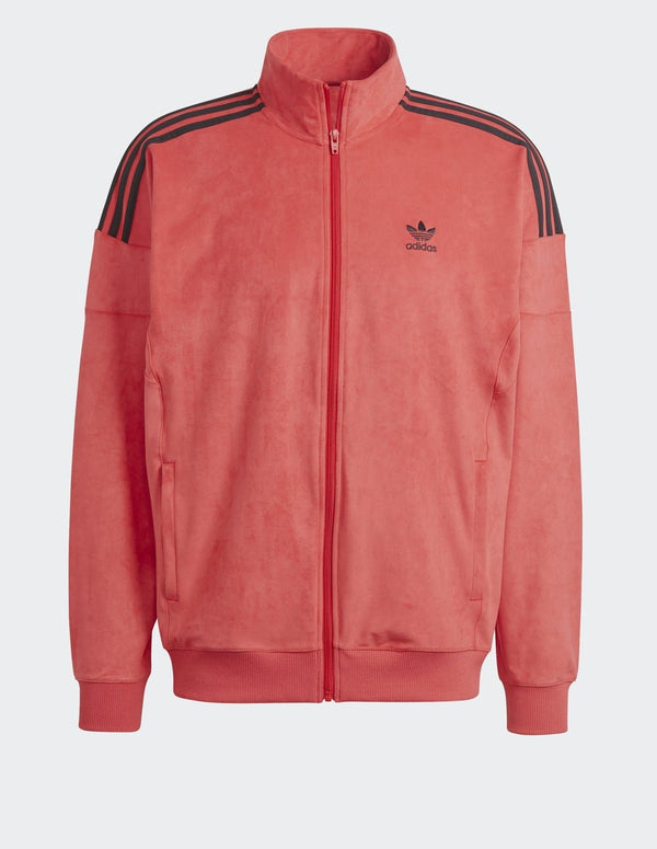 Chaqueta adidas adicolor Classics Plush Roja Hombre