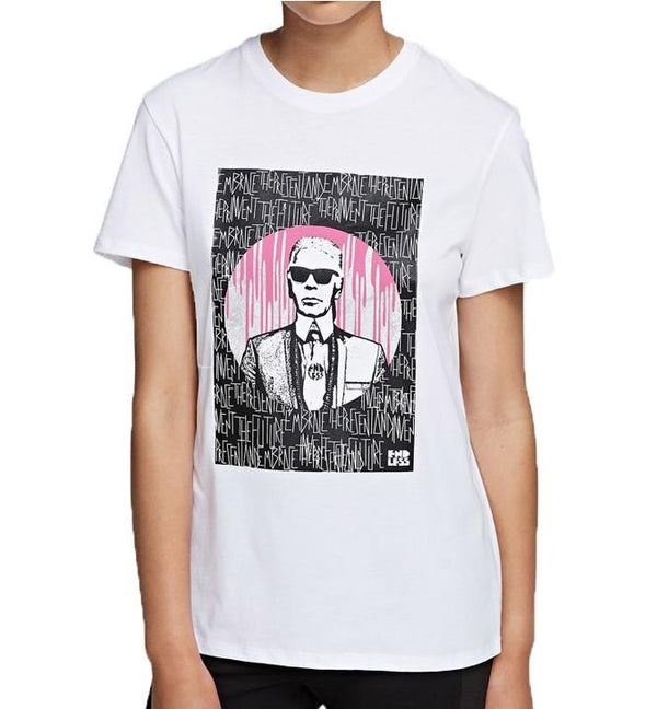 Karl Lagerfeld White Women's T-shirt